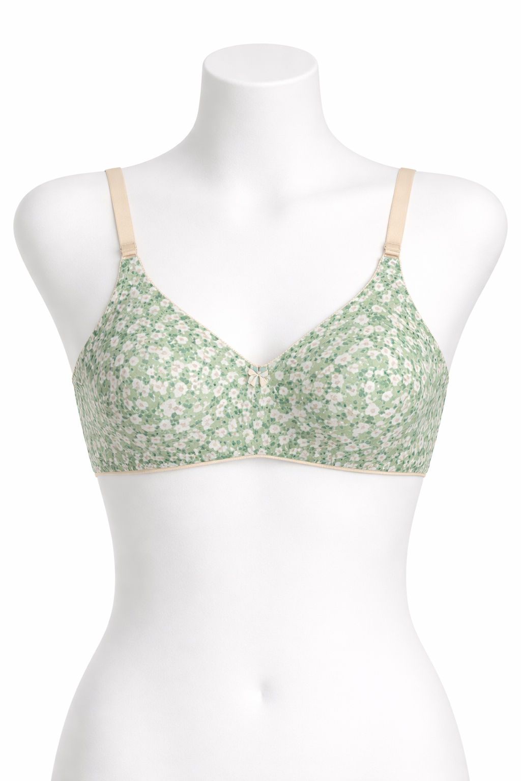 (Pack of 3) Soft Cotton Printed Bras for Women