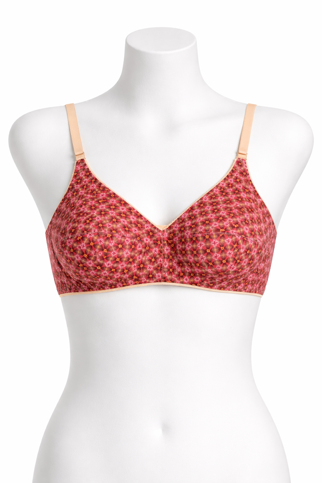 (Pack of 3) Soft Cotton Printed Bras for Women