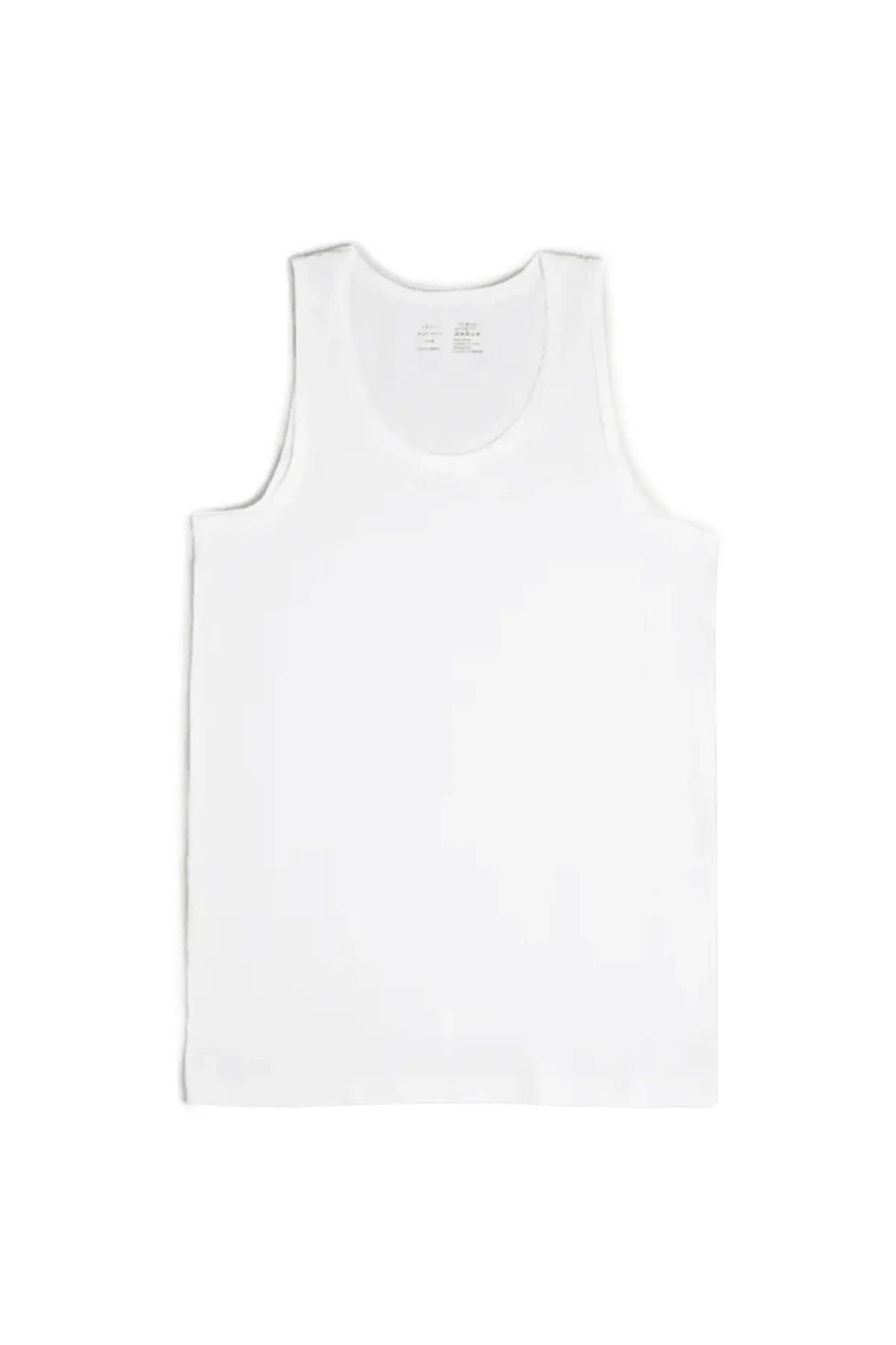 Men’s White & Black Cotton Vests – Premium Quality